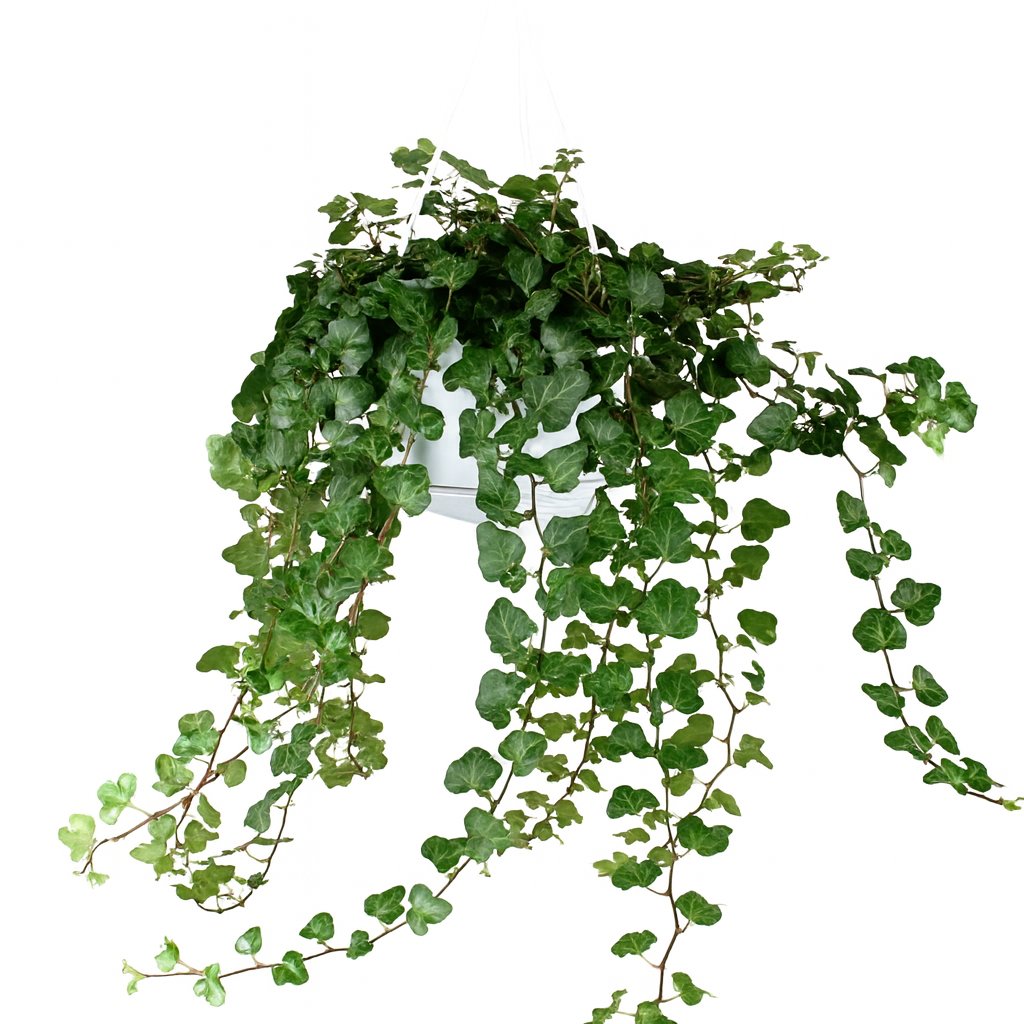 Hedera Wonder Green - 70cm in einem modernen Studio mit modernem Topf