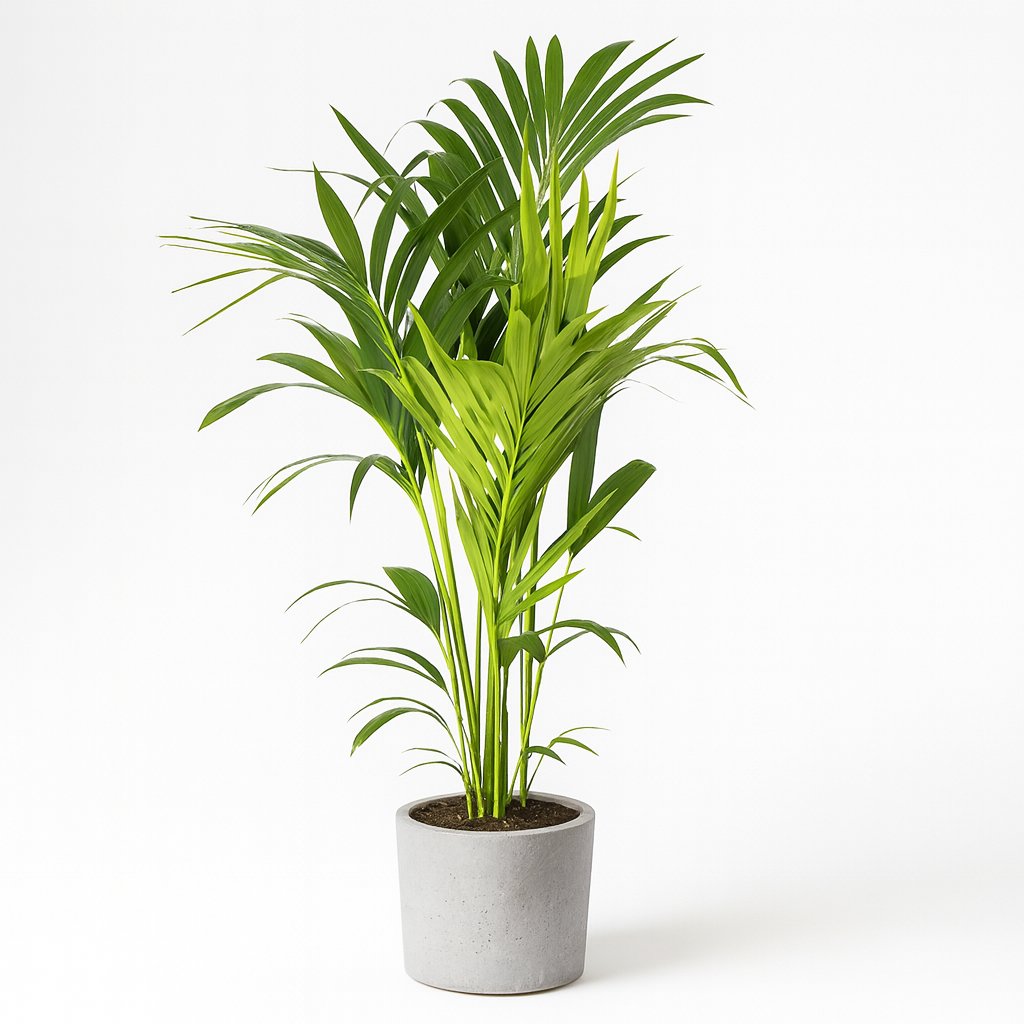 Howea Forsteriana - 130cm in einem modernen Studio mit modernem Topf