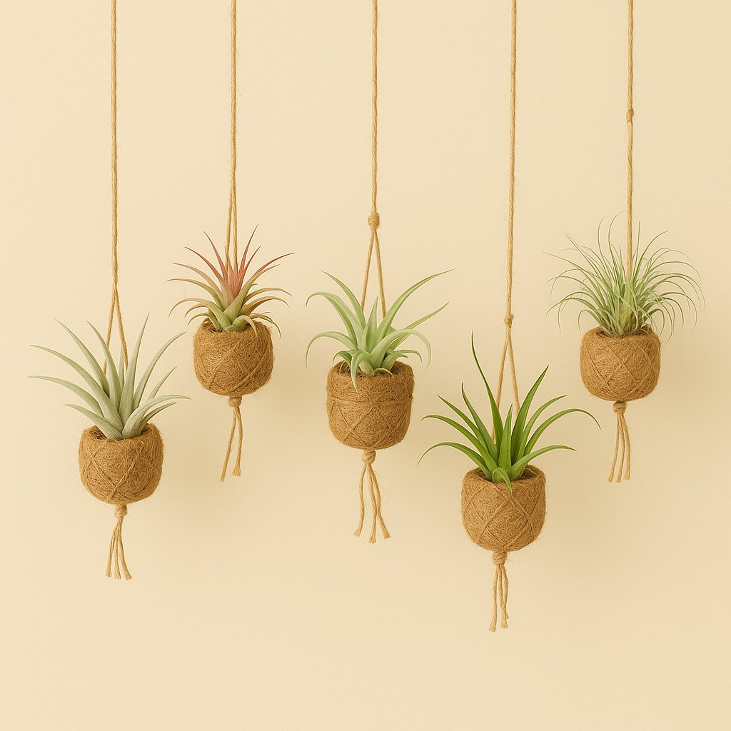 Kokodama Birdnest Tillandsia Mix - 8 Stück - 5cm