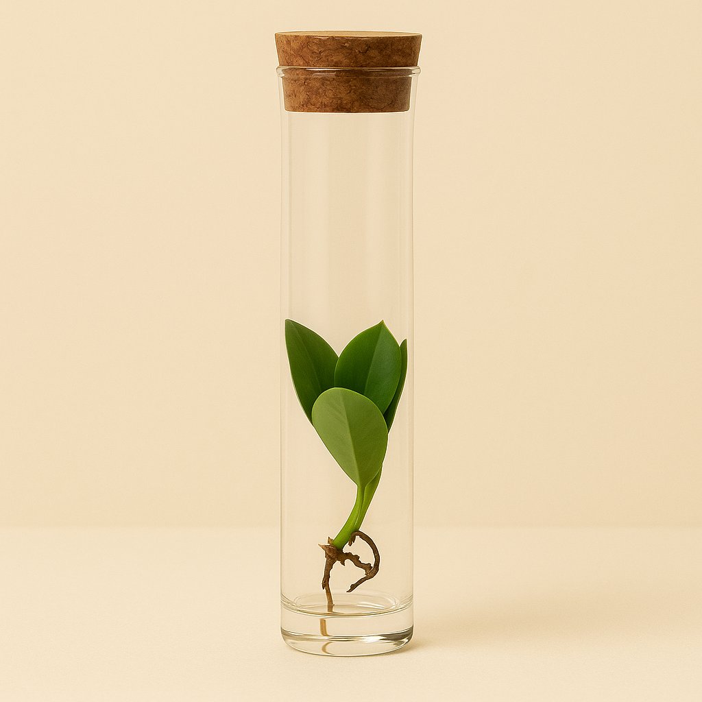 Clusia im Tube-Glas - 15cm