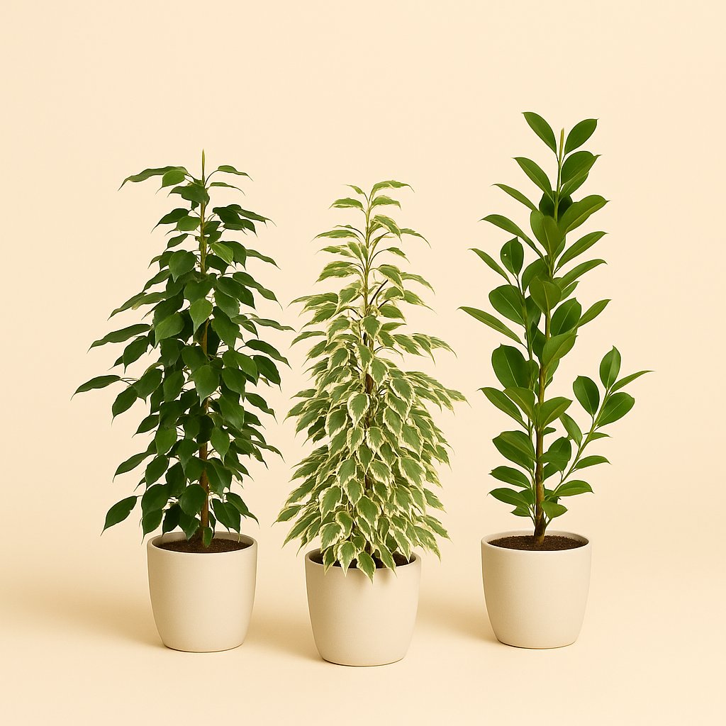 Ficus Trio "Tropica" - 95cm