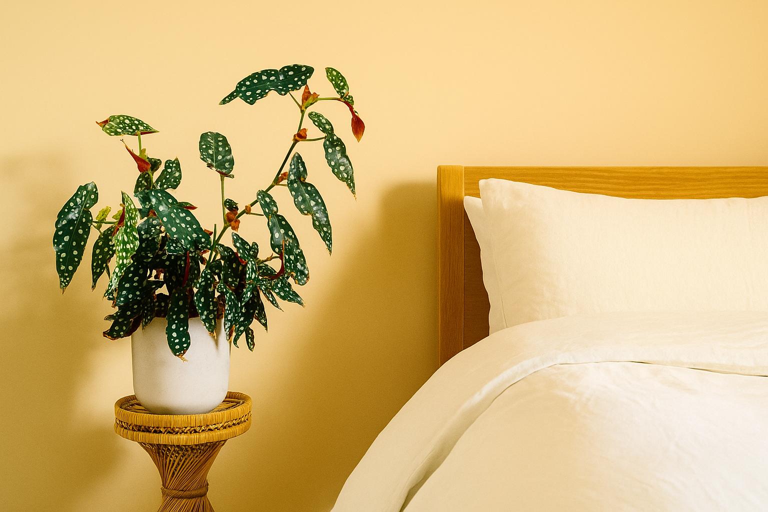 Forellenbegonie im Schlafzimmer: Pflege, Standort &amp; Tipps