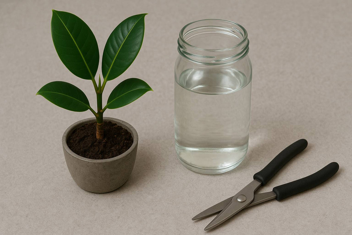 Gummibaum Ableger leicht gemacht - Florage  Florage.de