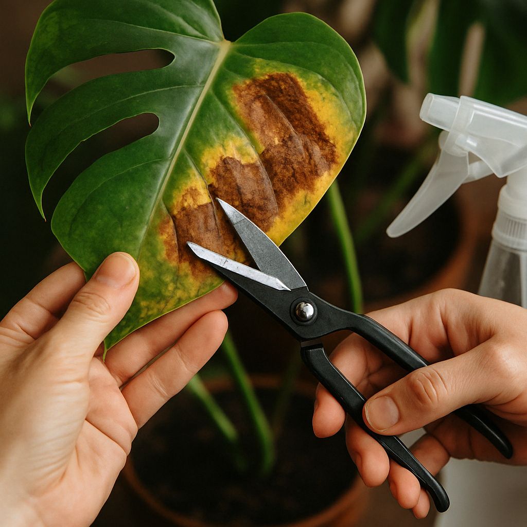 Deine Monstera retten: So bringst du sie wieder zum Strahlen