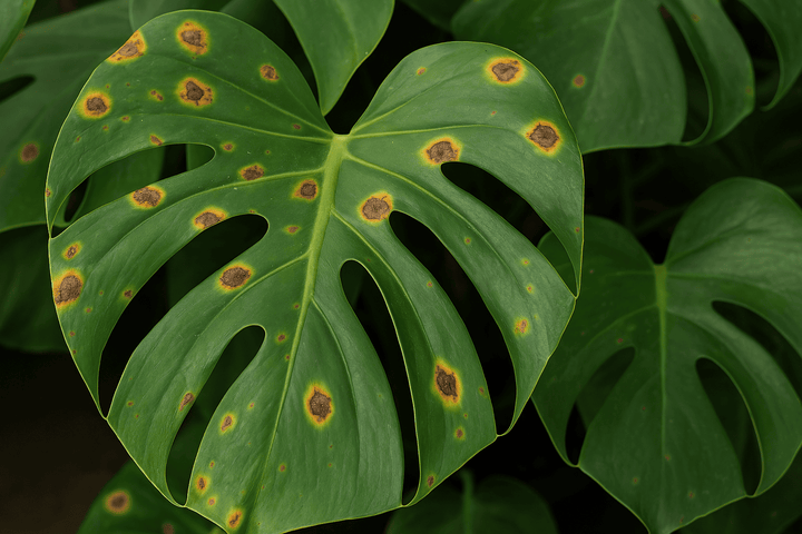 Die Augenfleckenkrankheit bei Monstera: Was du wissen musst