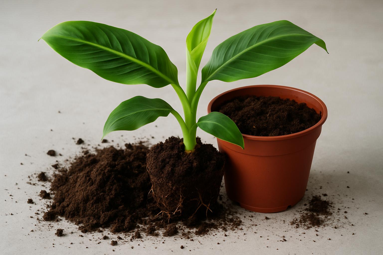 Die perfekte Erde für deine Bananenpflanze