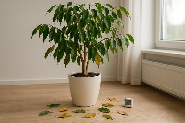 Hilfe, meine Birkenfeige verliert Blätter: Was tun?