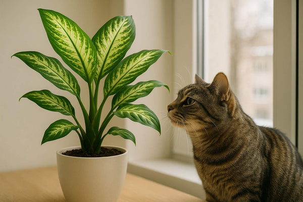 Dieffenbachia und Katzen: Ist die Pflanze wirklich giftig?
