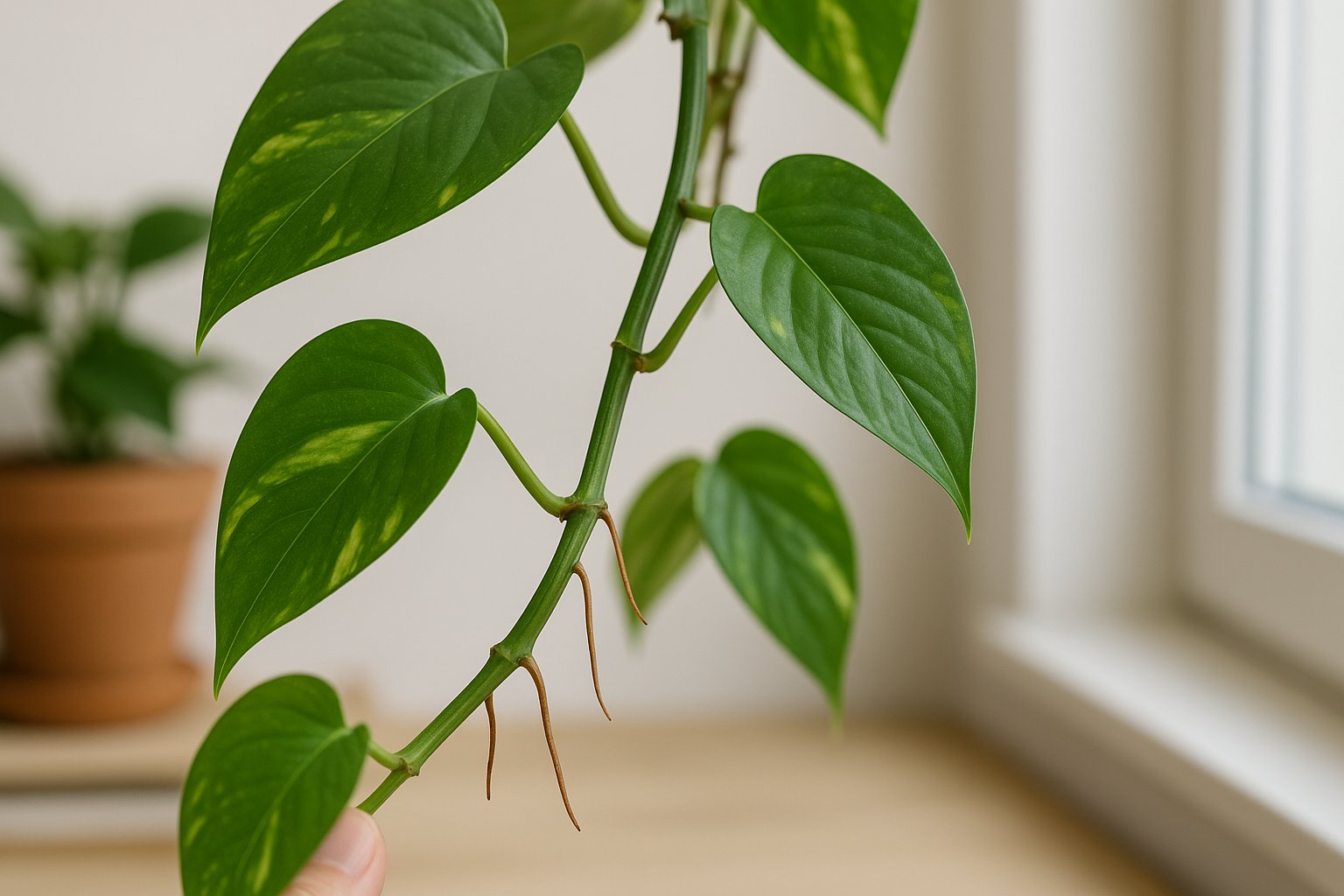 Alles, was du über die Luftwurzeln der Efeutute wissen musst