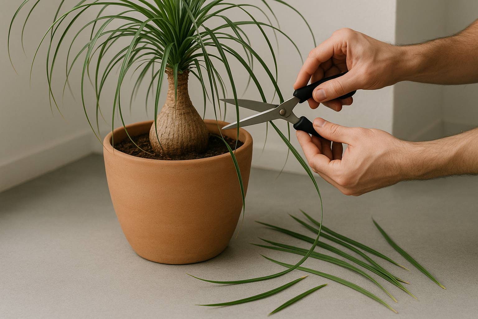 Elefantenfuß richtig schneiden: Dein Weg zur gesunden Zimmerpflanze