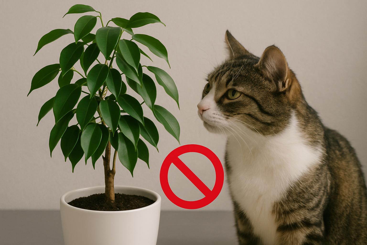Ficus und Katzen: Sind diese Zimmerpflanzen gefährlich?