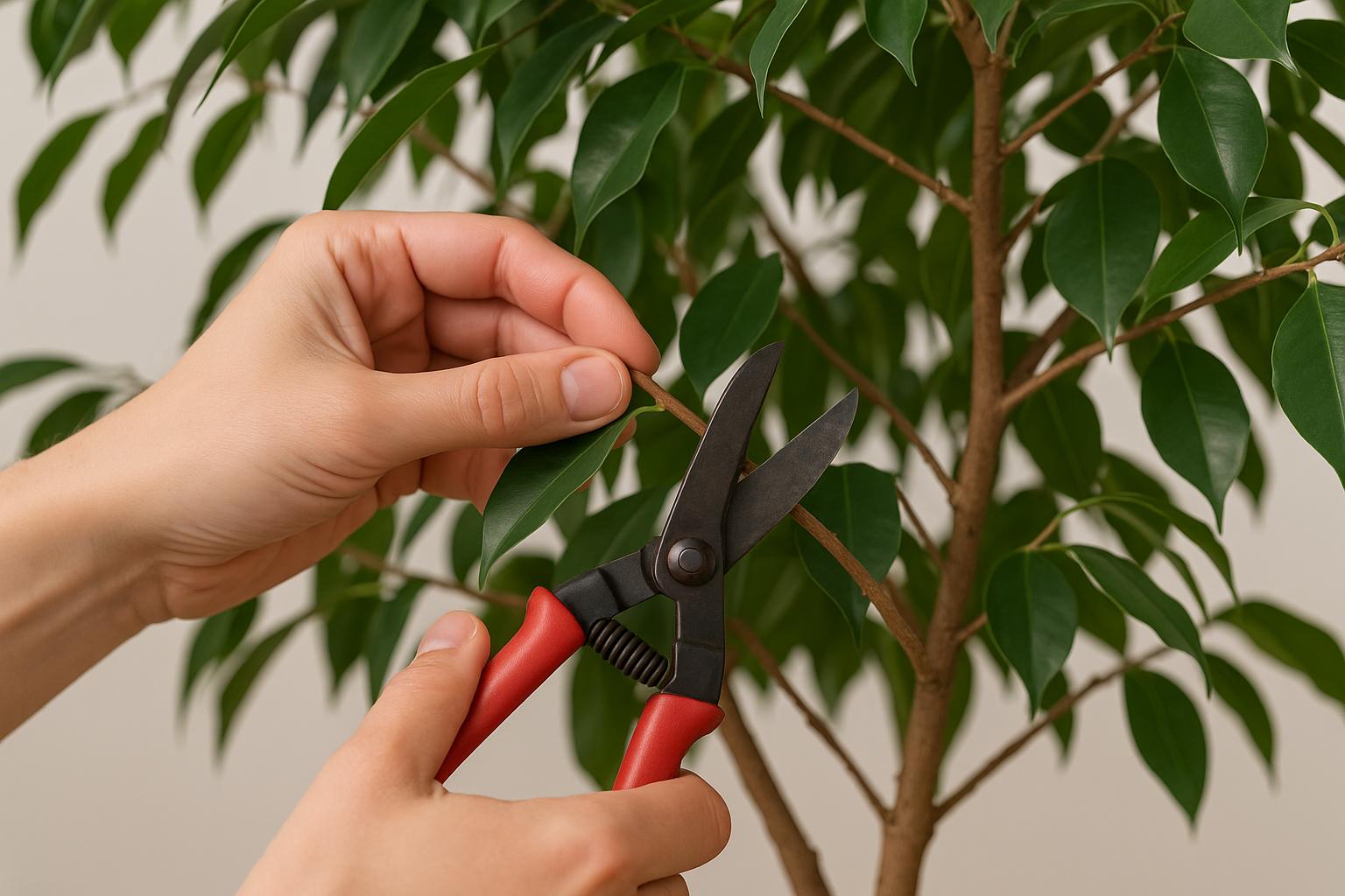 Ficus richtig schneiden: So bleibt dein Bäumchen gesund
