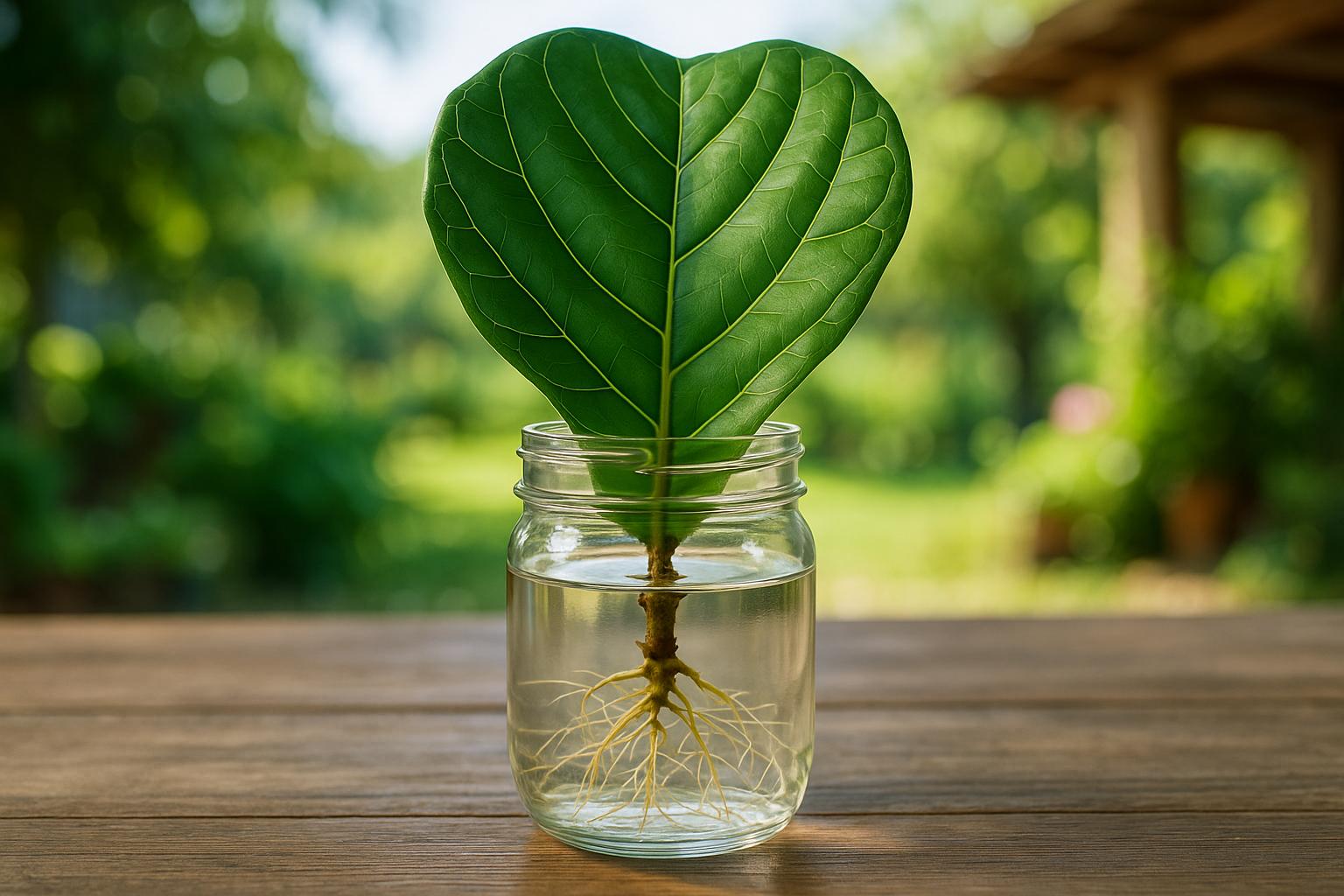 Geigenfeige-Ableger in Wasser: Dein Weg zu neuen Pflanzen