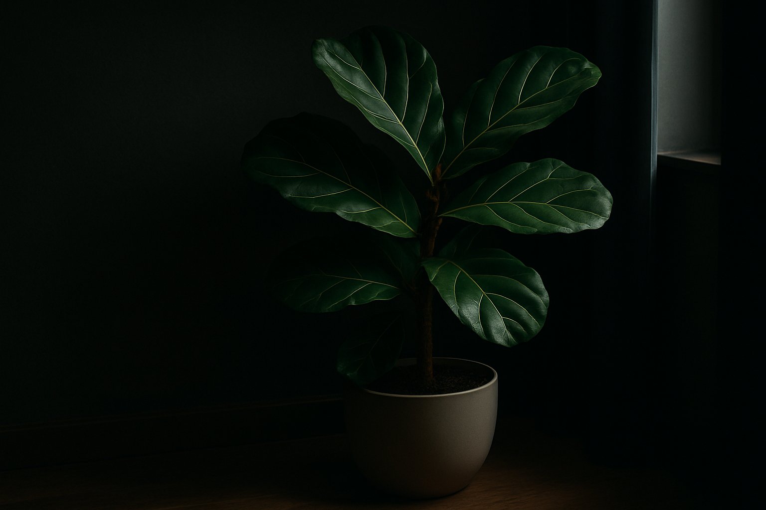 Geigenfeige am dunklen Standort: So pflegst du sie richtig