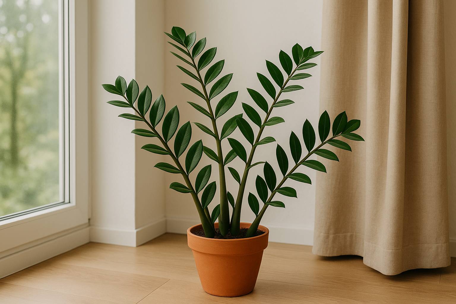 Der ideale Glcksfeder-Standort: Tipps fr deine Zamioculcas  Florage.de