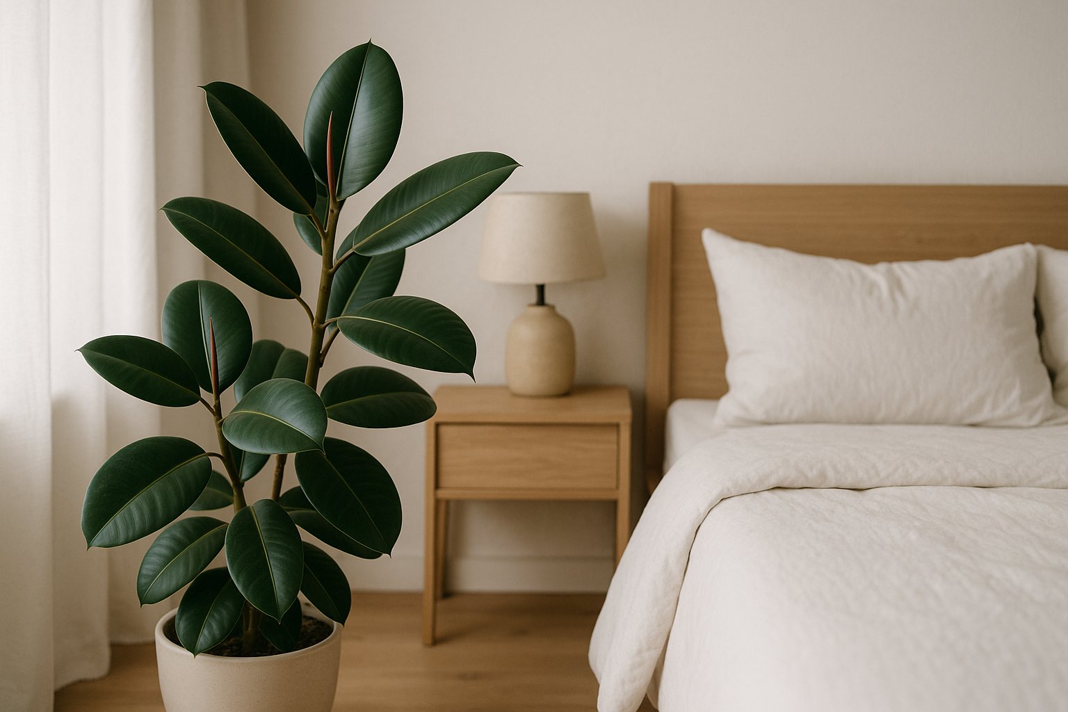 Gummibaum im Schlafzimmer: sinnvoll oder nicht?  Florage.de
