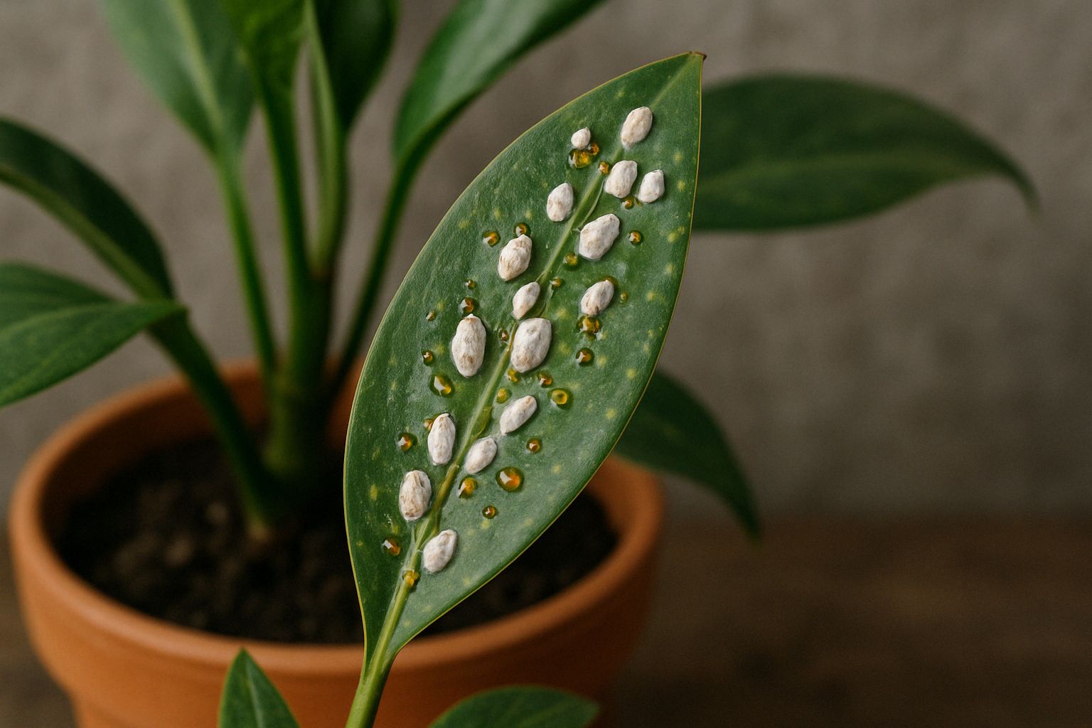 Klebrige Luse an Zimmerpflanzen: Ursachen & Lsungen  Florage.de