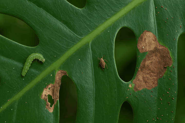 Monstera-Schädlinge: Dein Guide für gesunde Zimmerpflanzen