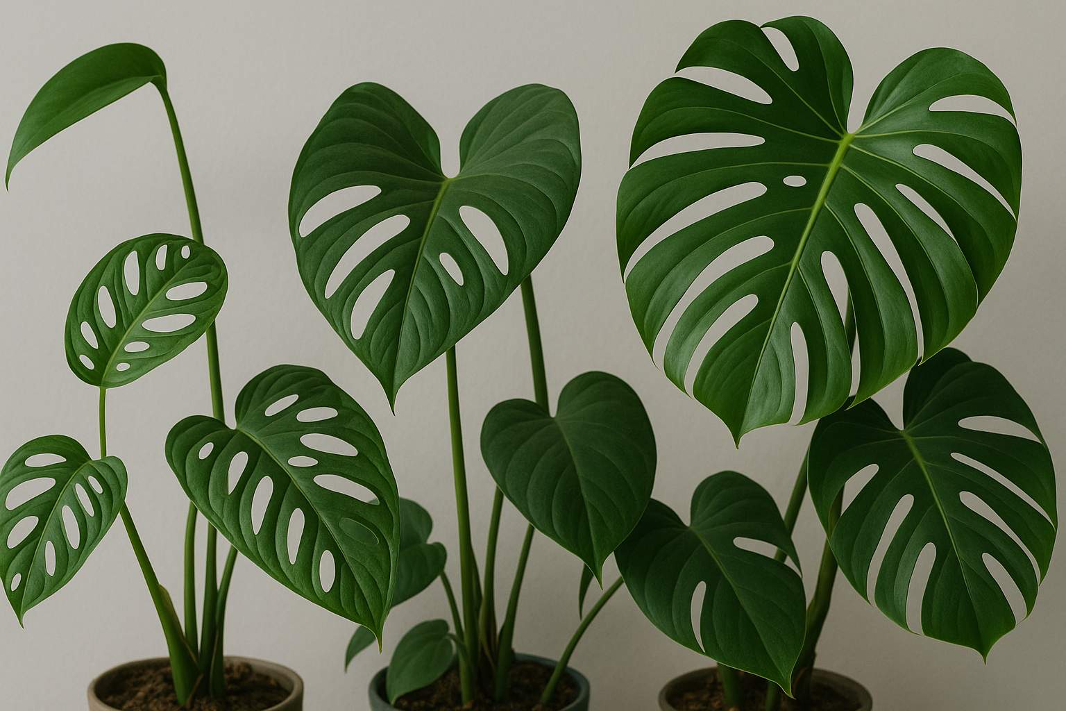 Monstera-Arten: Faszinierende Vielfalt für dein Zuhause