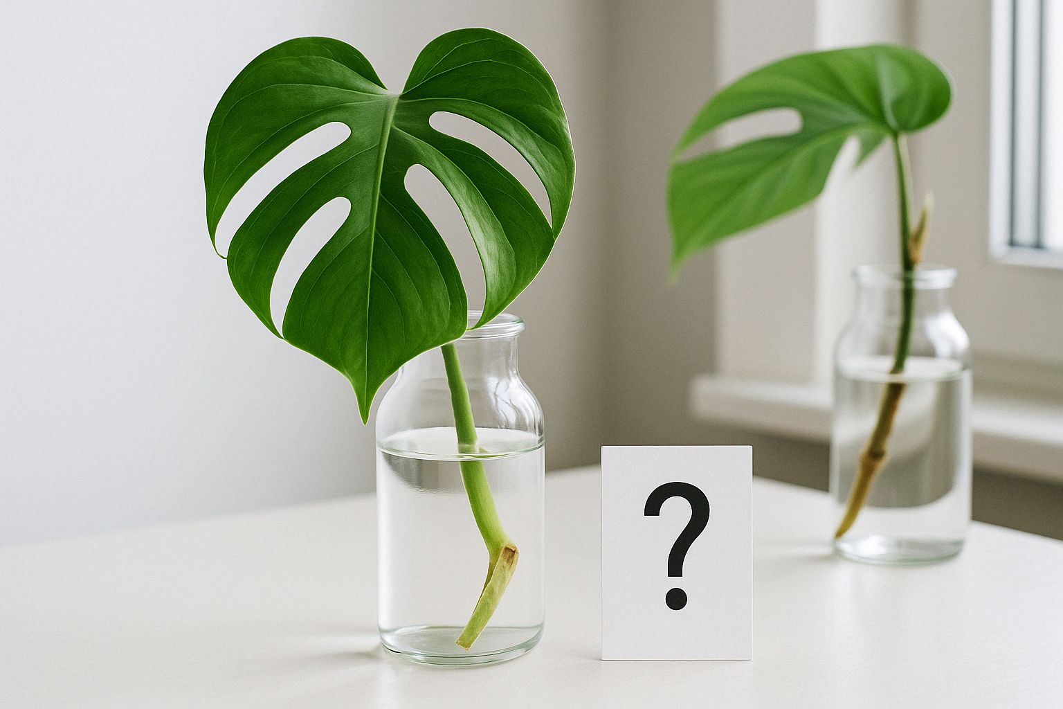 Monstera vom Blatt vermehren: Mythos oder Möglichkeit?