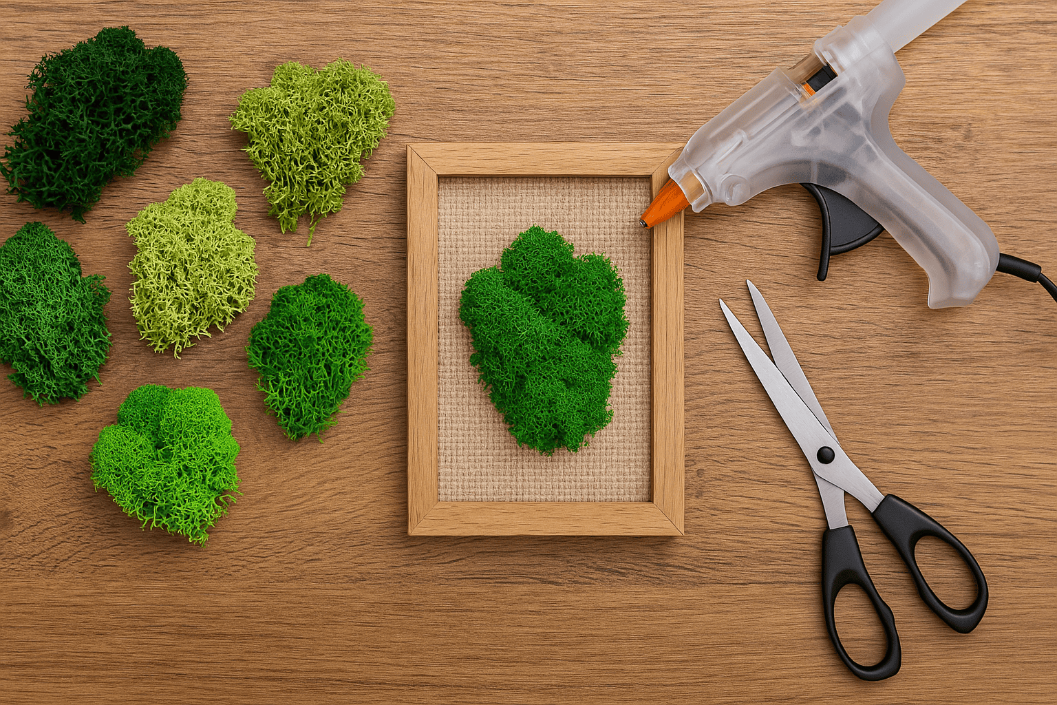 Moosbilder selber machen: Dein grünes DIY-Abenteuer beginnt