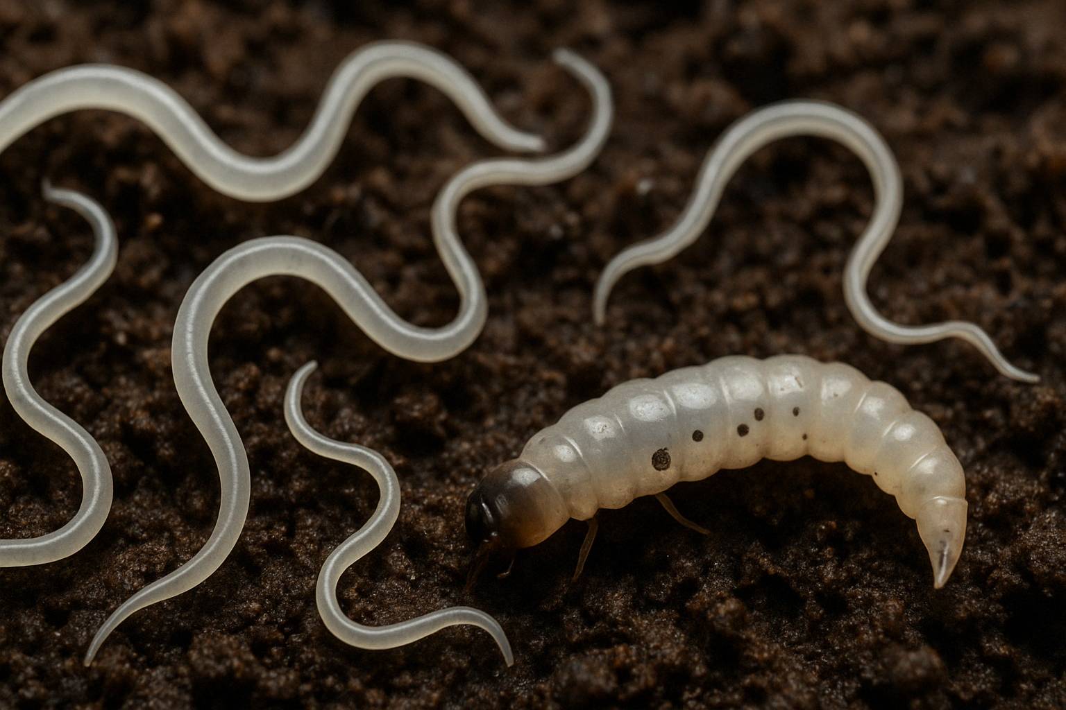 Nematoden gegen Trauermcken: Natrliche Helfer - Florage  Florage.de
