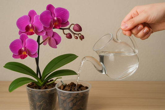 Orchideen gießen: So gedeihen deine Zimmerpflanzen