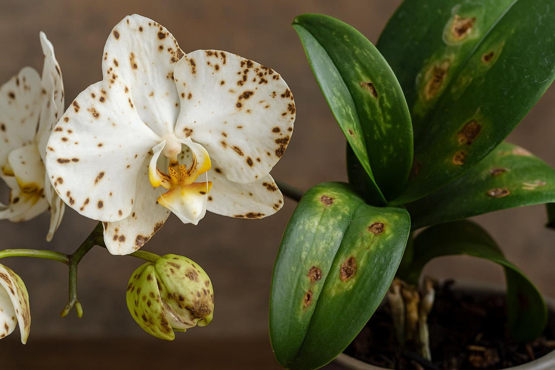 Krankheiten bei Orchideen: Symptome erkennen, Schäden behandeln