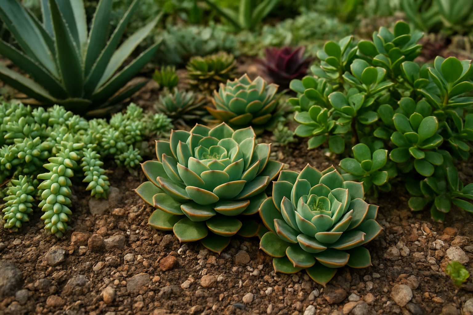 Sukkulenten im Garten: Deine Anleitung für pflegeleichte Pflanzen