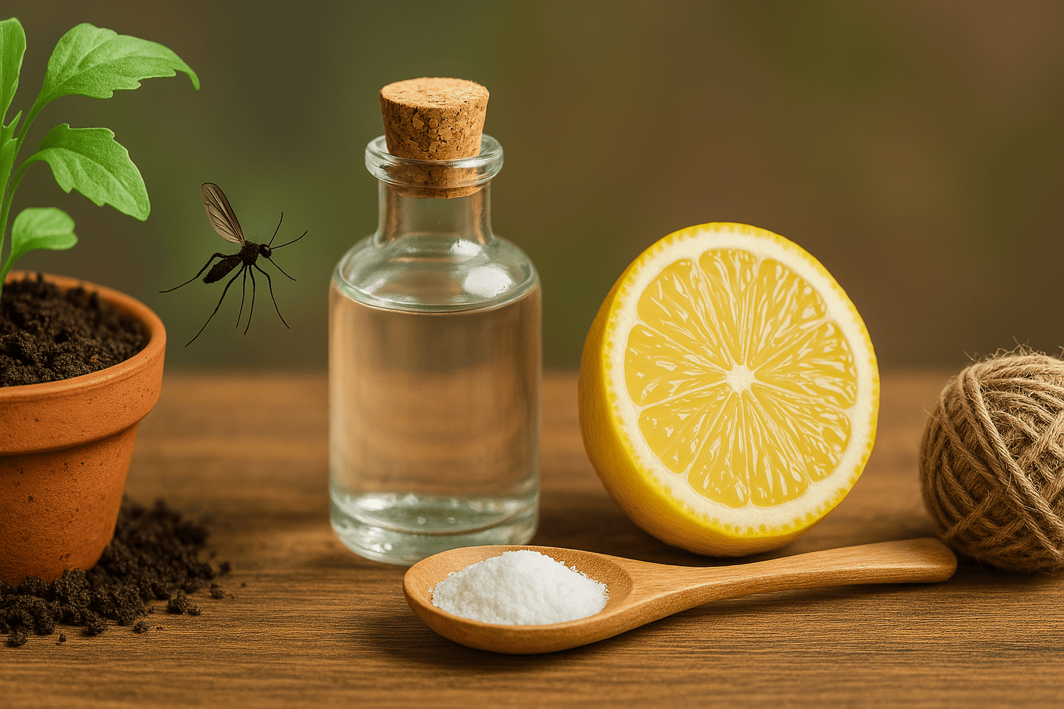 Trauermücken mit Hausmitteln bekämpfen