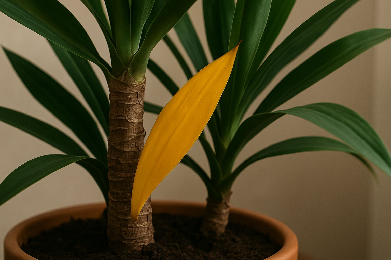Yucca-Palme: Warum die Bltter gelb werden & was du tun kannst  Florage.de
