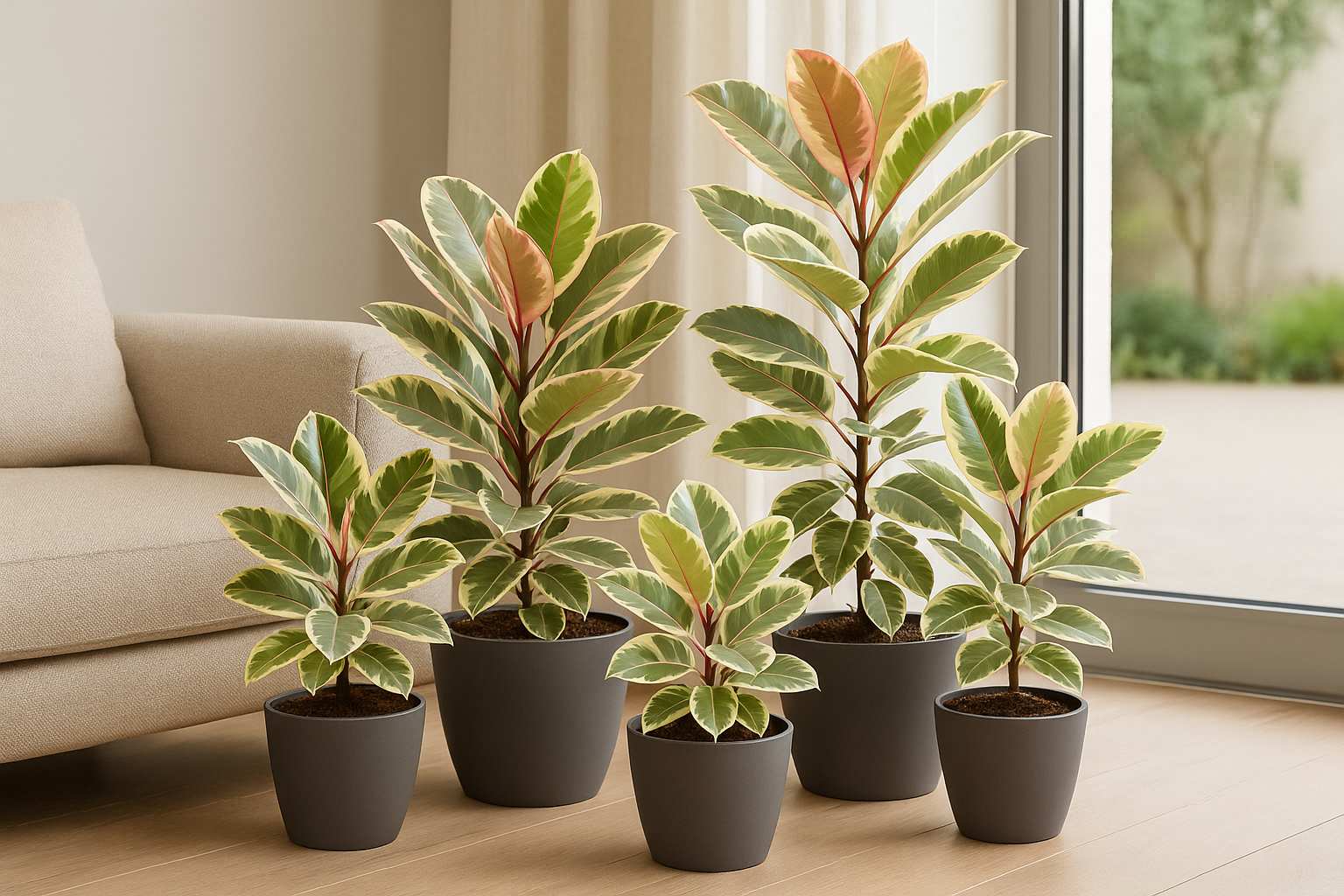Ficus Elastica Tineke
