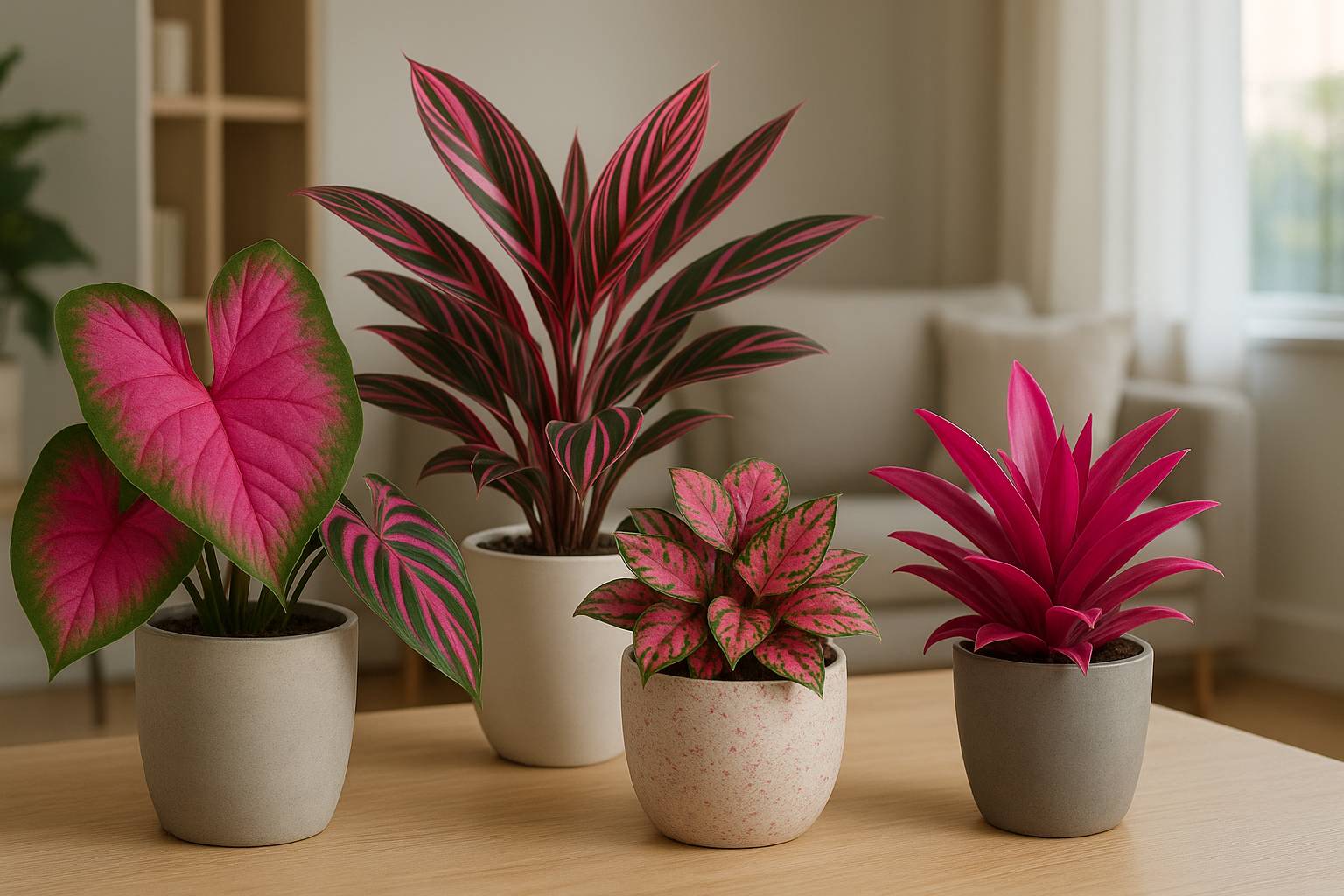 Pinke Zimmerpflanzen kaufen