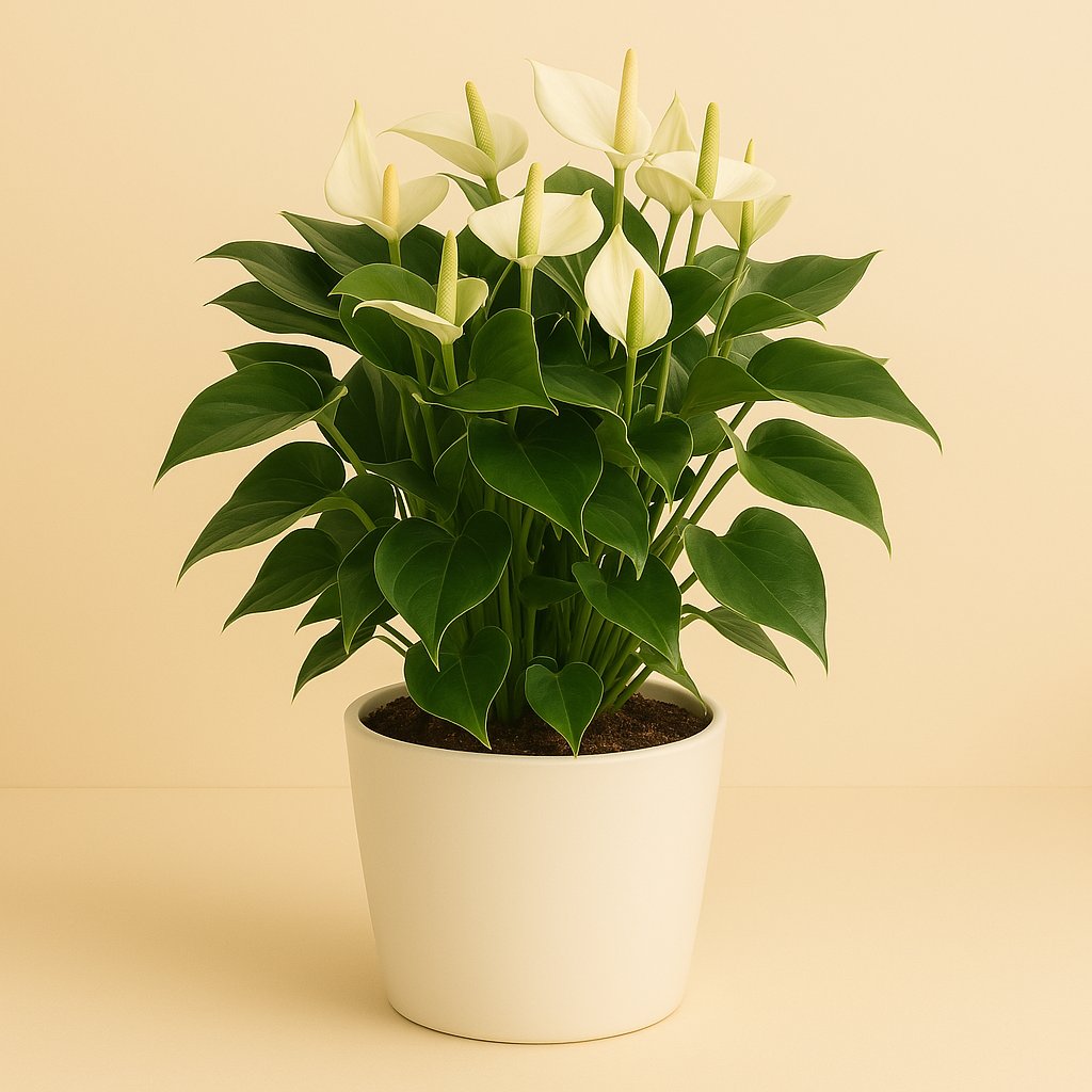 Anthurium White Champion - 65cm