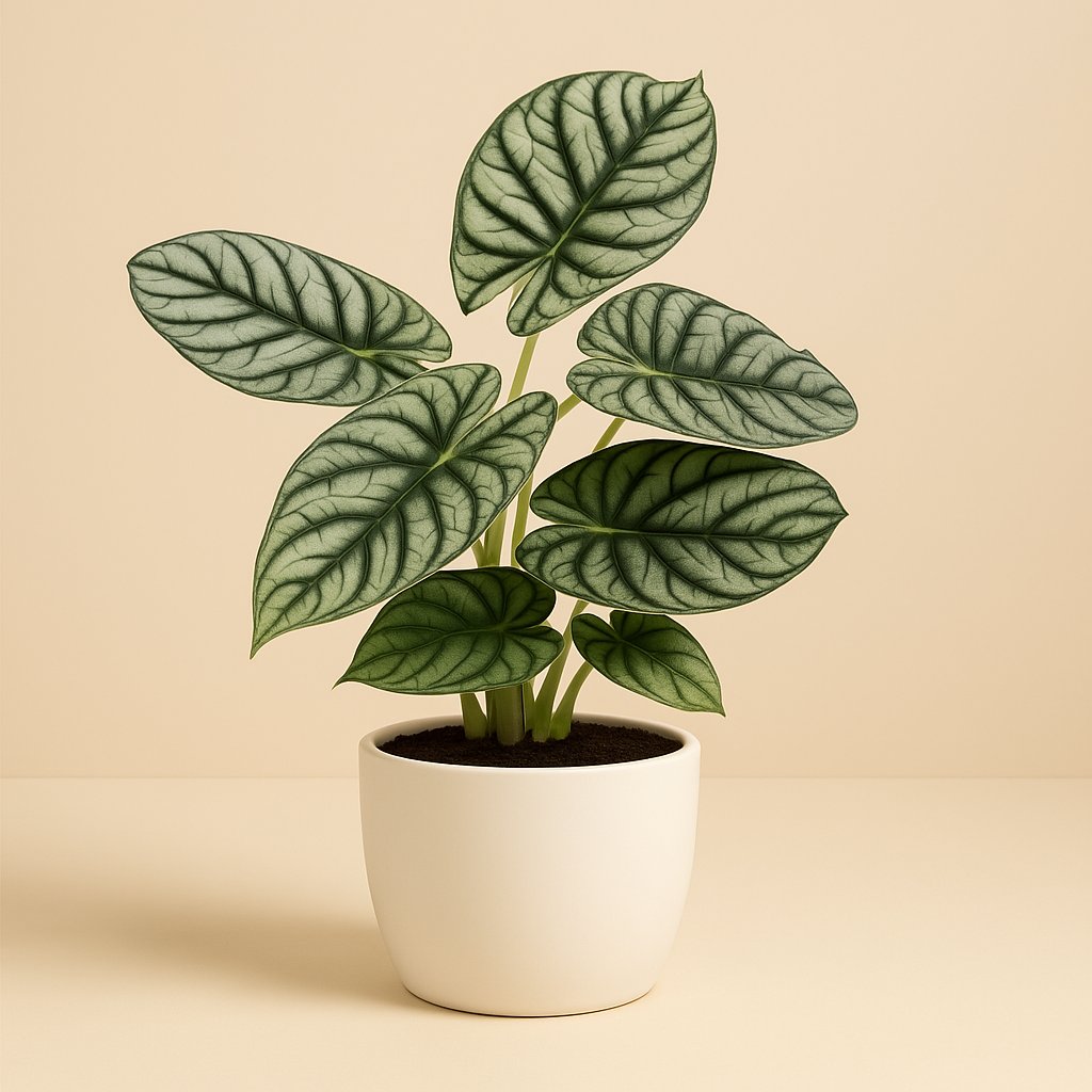 Alocasia Nebula Silver - 30cm