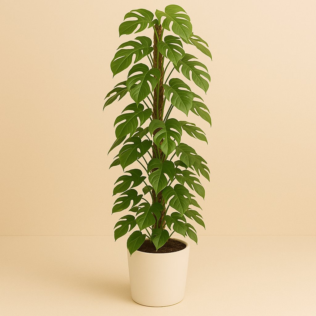 Monstera Minima am Moosstab - 130cm