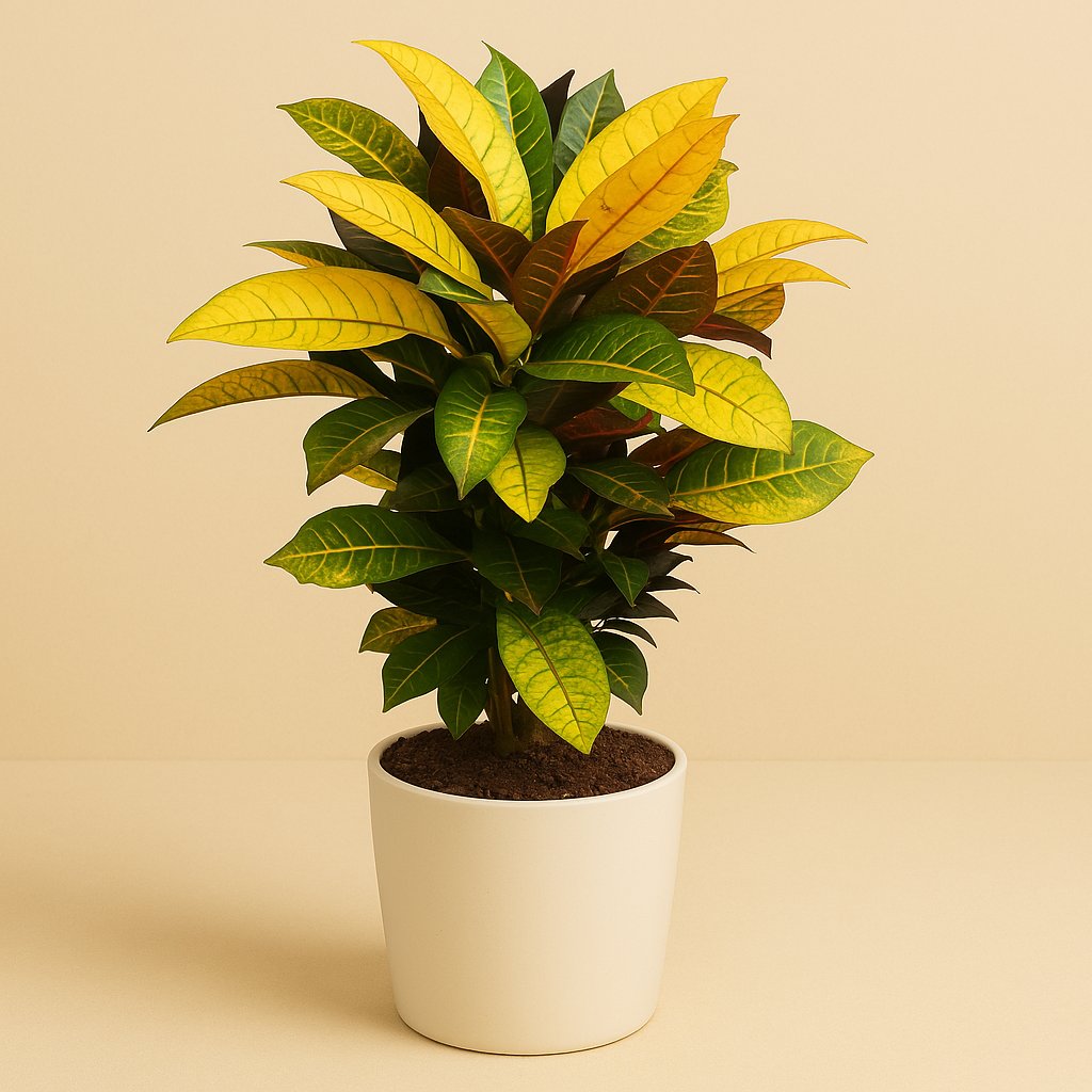 Codiaeum Variegatum Mrs Iceton - 70cm