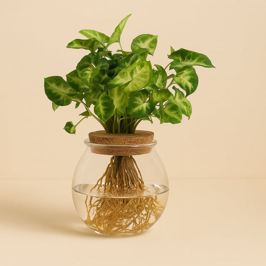 Syngonium Pixie im Bowlglas - 30cm