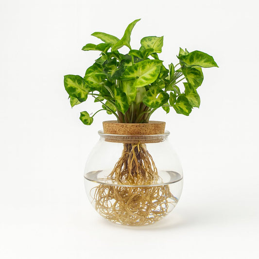 Syngonium Pixie im Bowlglas - 30cm
