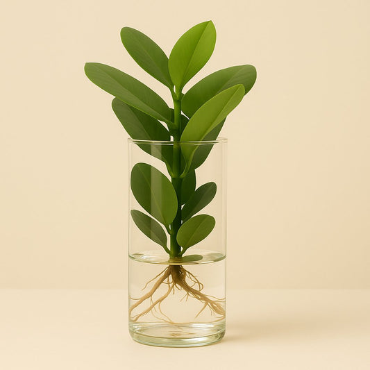 Clusia In Cylinder Glas - 30cm