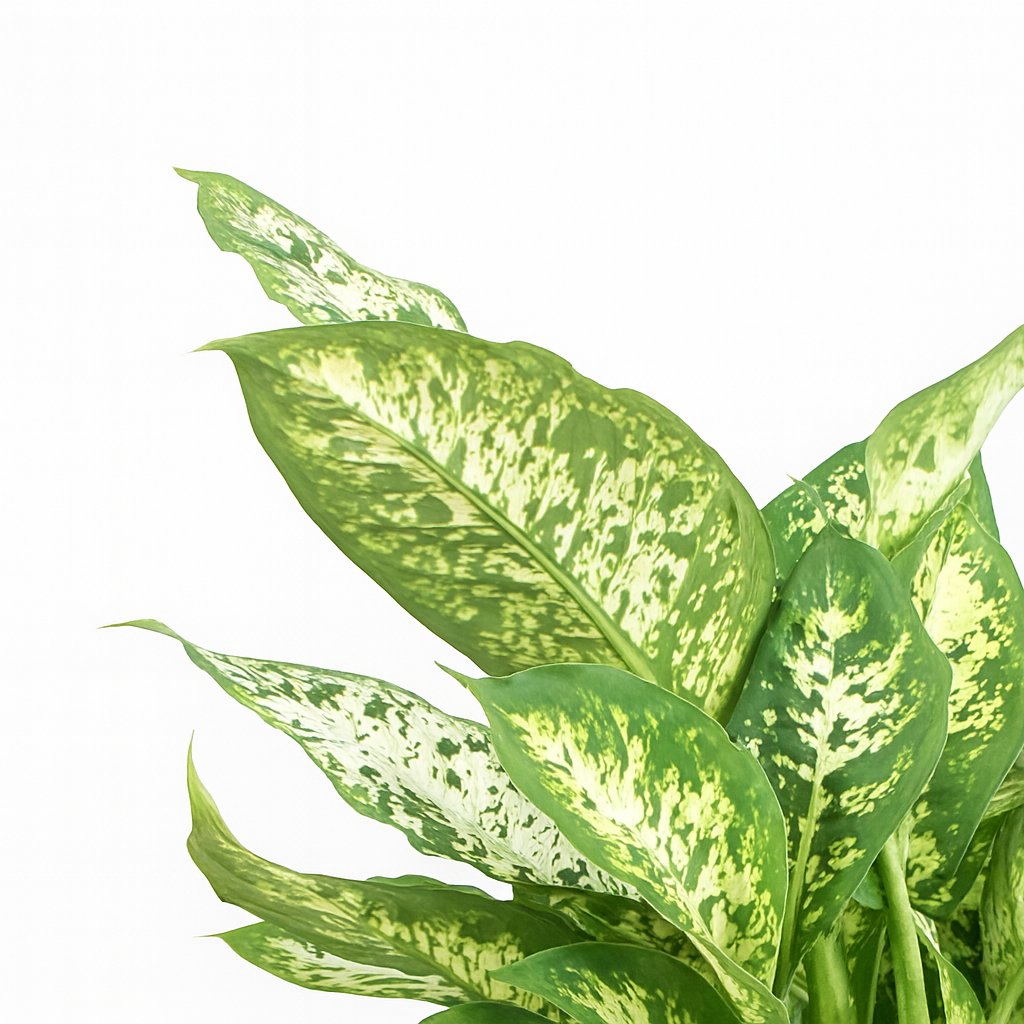 Dieffenbachia Compacta 45cm im 17cm Topf Nahaufnahme