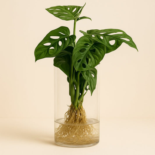 Monstera  im Zylinderglas - 25cm