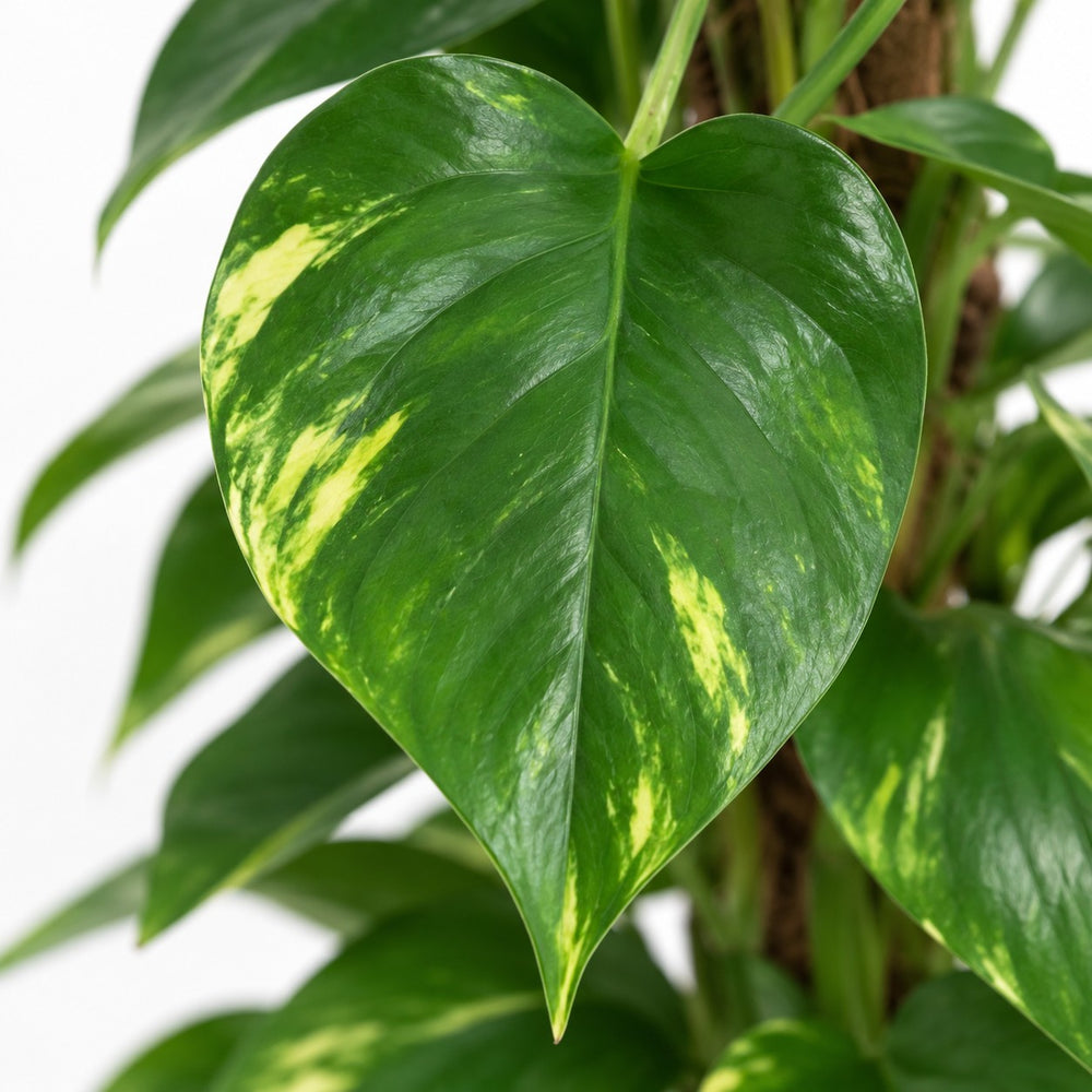 Scindapsus, Nahaufnahme Blatt