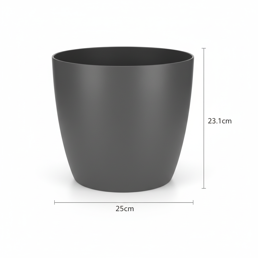 Elho Brussels Anthrazit – Ø25cm