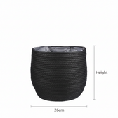 Korb Jorck Schwarz – Ø26cm