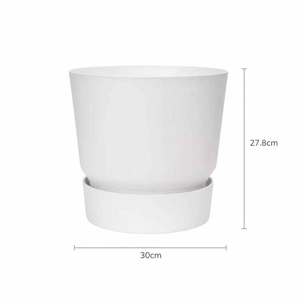 Elho Greenville Weiß – Ø30cm