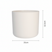 Elho B.for Soft Weiß – Ø35cm