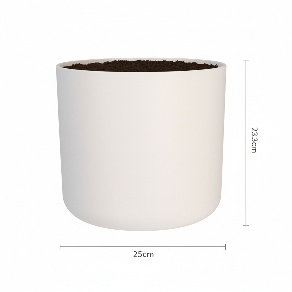 Elho B.for Soft Weiß Rund – Ø25cm