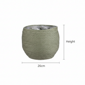 Korb Jorck Grün – Ø26cm