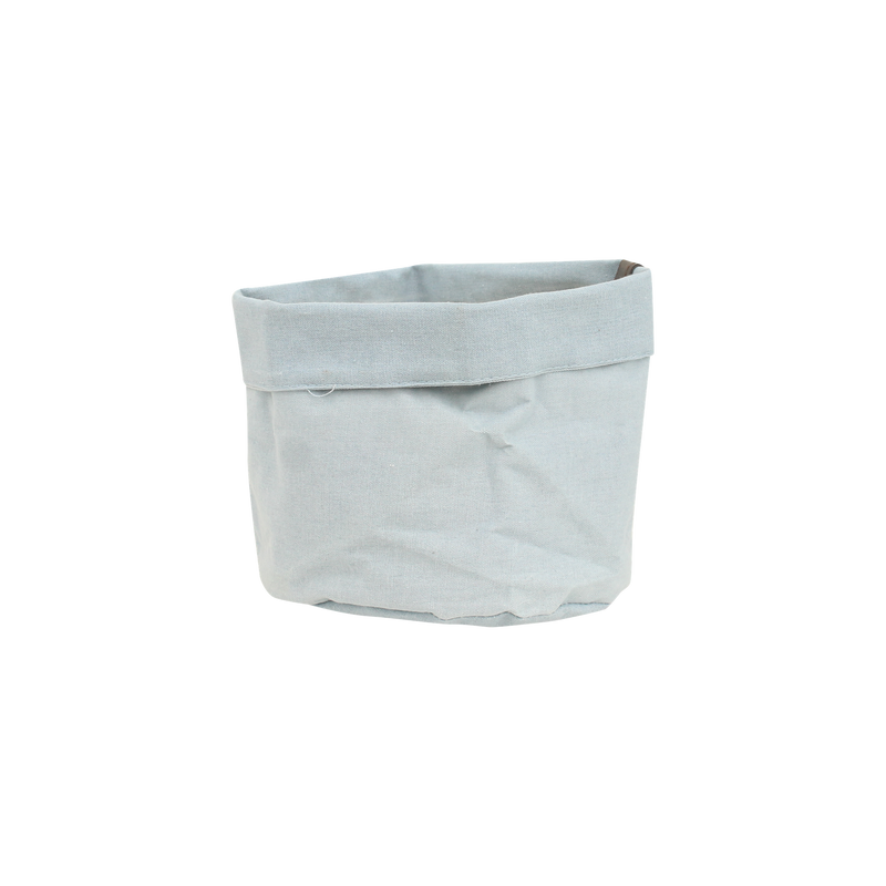 Pflanztasche Altblau – Ø18cm Detail